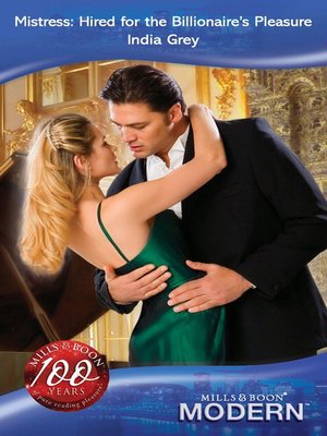 cover image of Mistress: Hired for the Billionaire's Pleasure